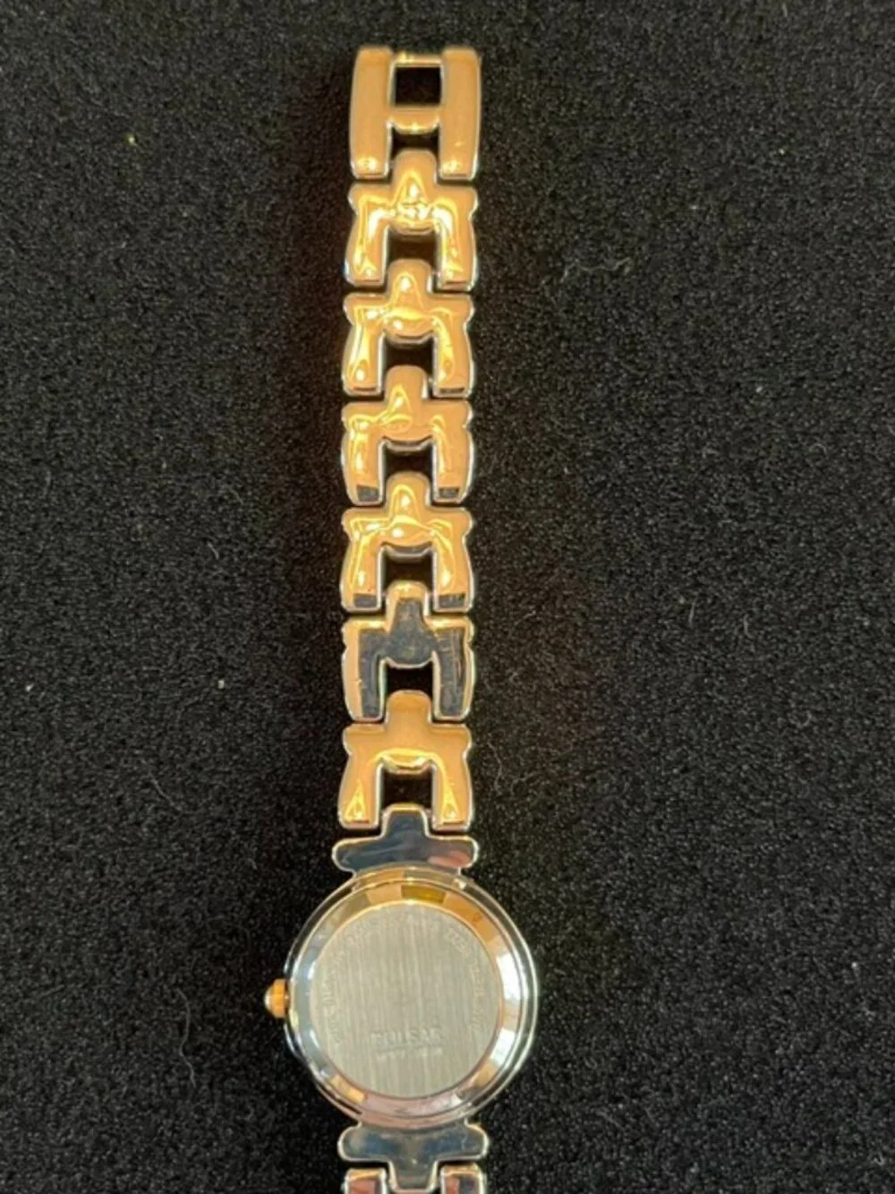 PULSAR | Two-tone Link Bracelet Watch Classic-EUC-NEW Battery